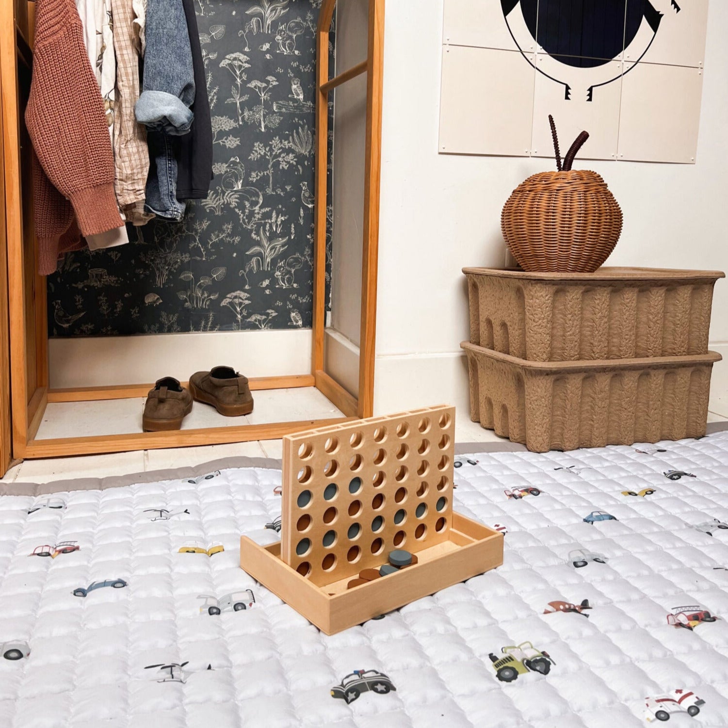 Krabbelmatte / Spielmatte On the road