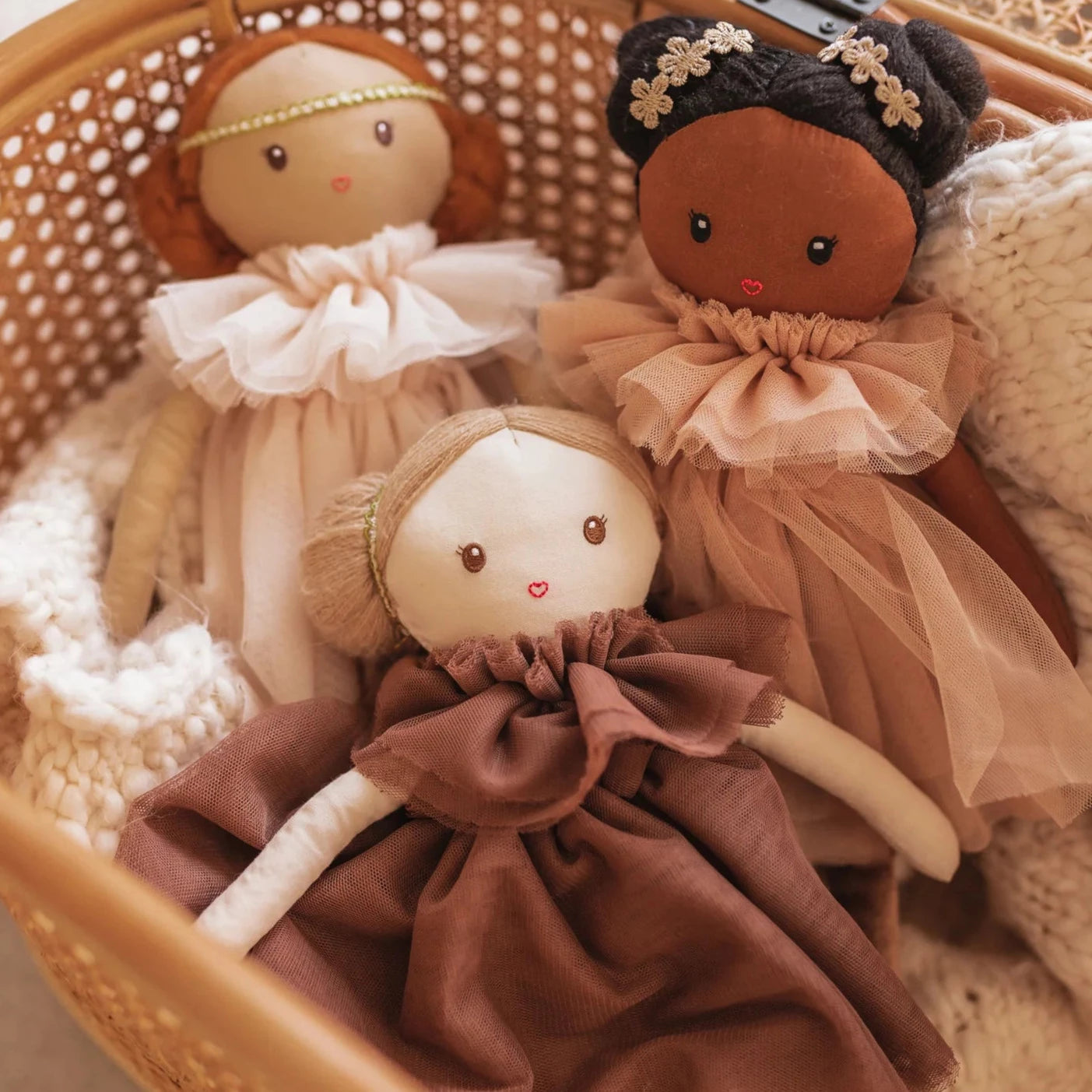 Puppe Maggie Lu aus organischer Baumwolle