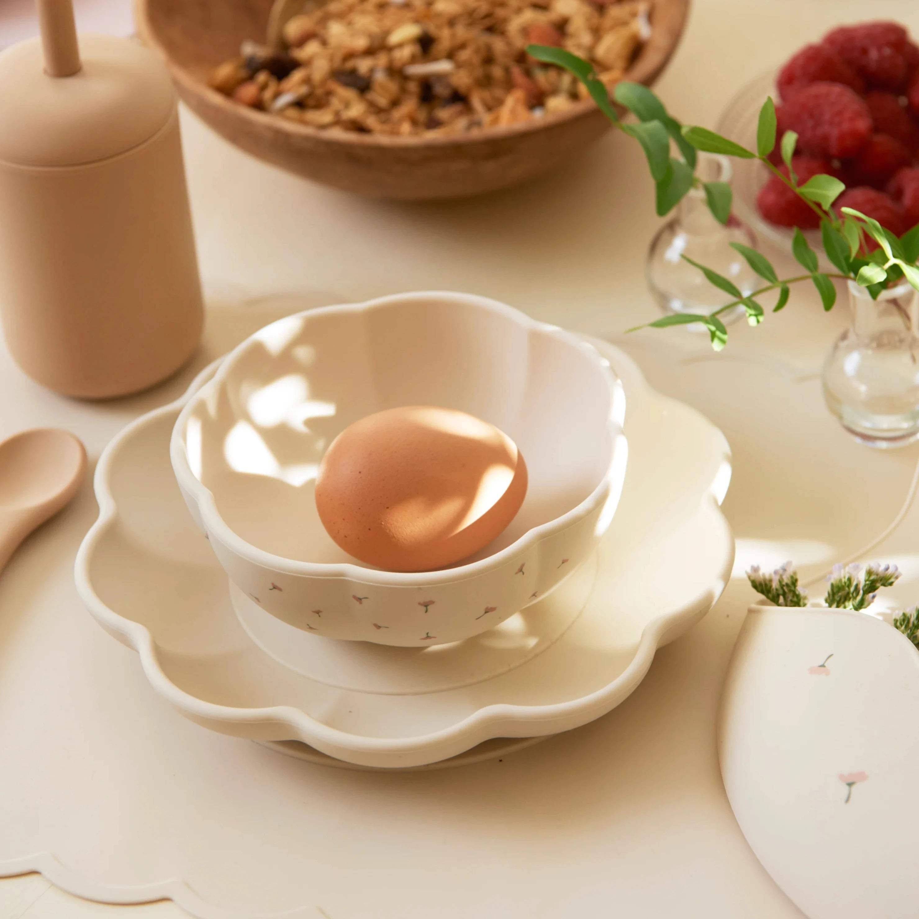 Jack o Juno Baby Dining Set aus Silikon