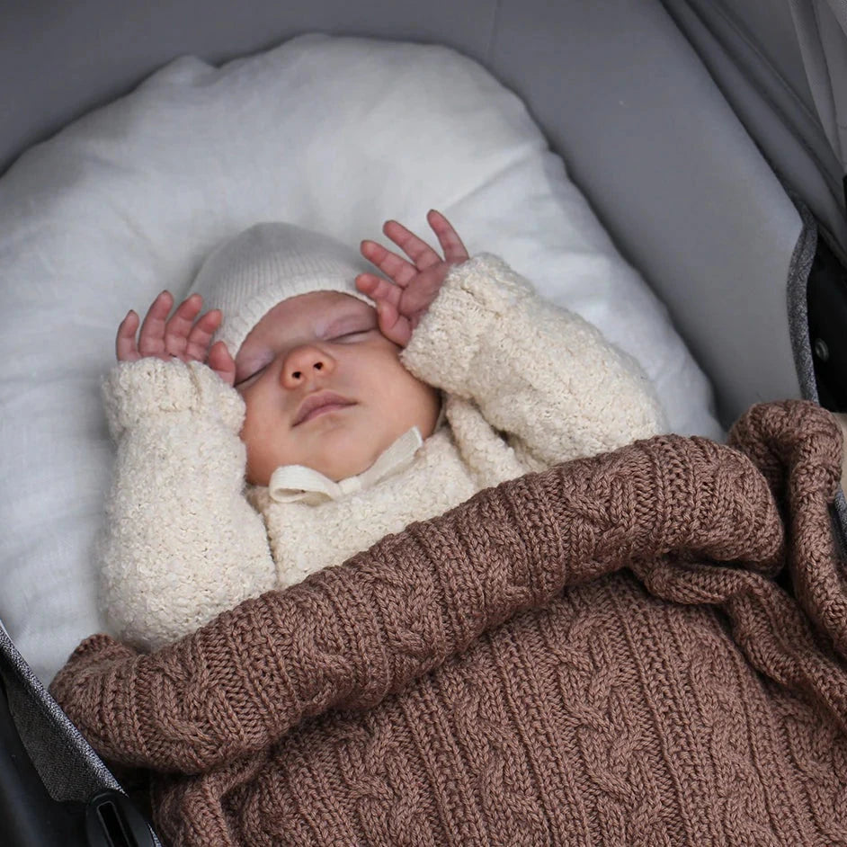 Babydecke aus Merinowolle cookie von Jack o Juno