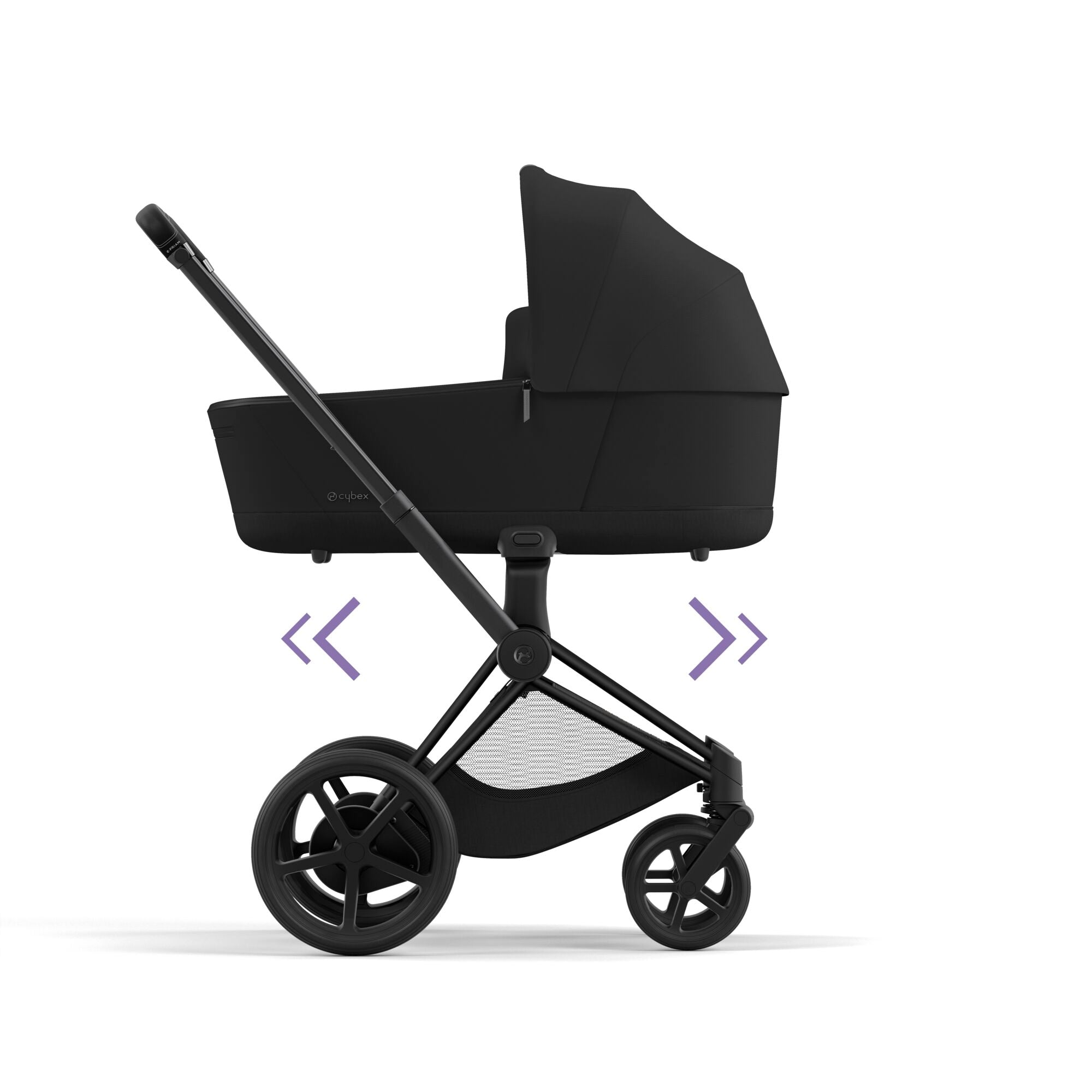 e-Kinderwagen CYBEX e-Priam bei harmony-ambiente.at | CYBEX e-Priam Matt Black