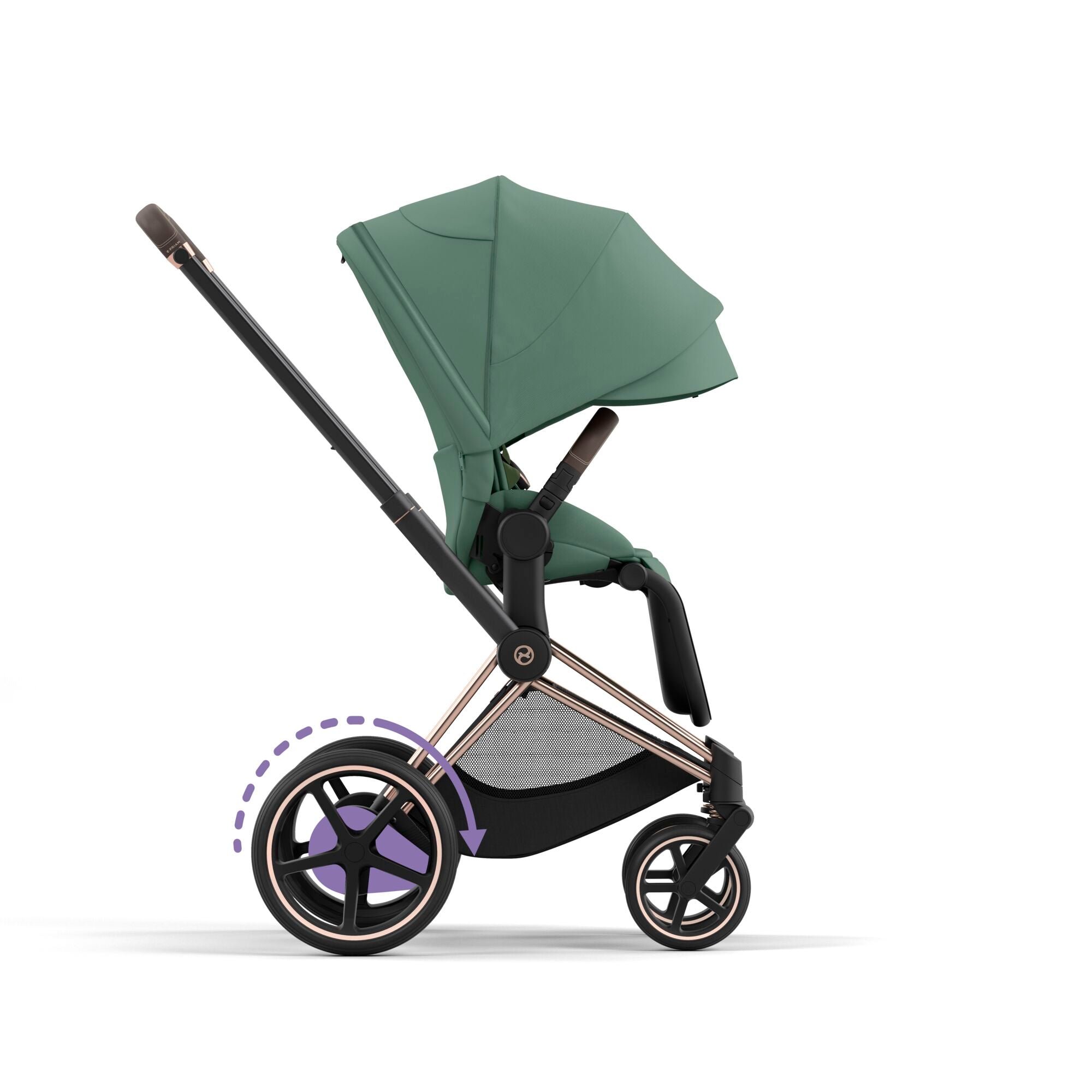 e-Kinderwagen CYBEX e-Priam bei harmony-ambiente.at | CYBEX e-Priam Leaf Green