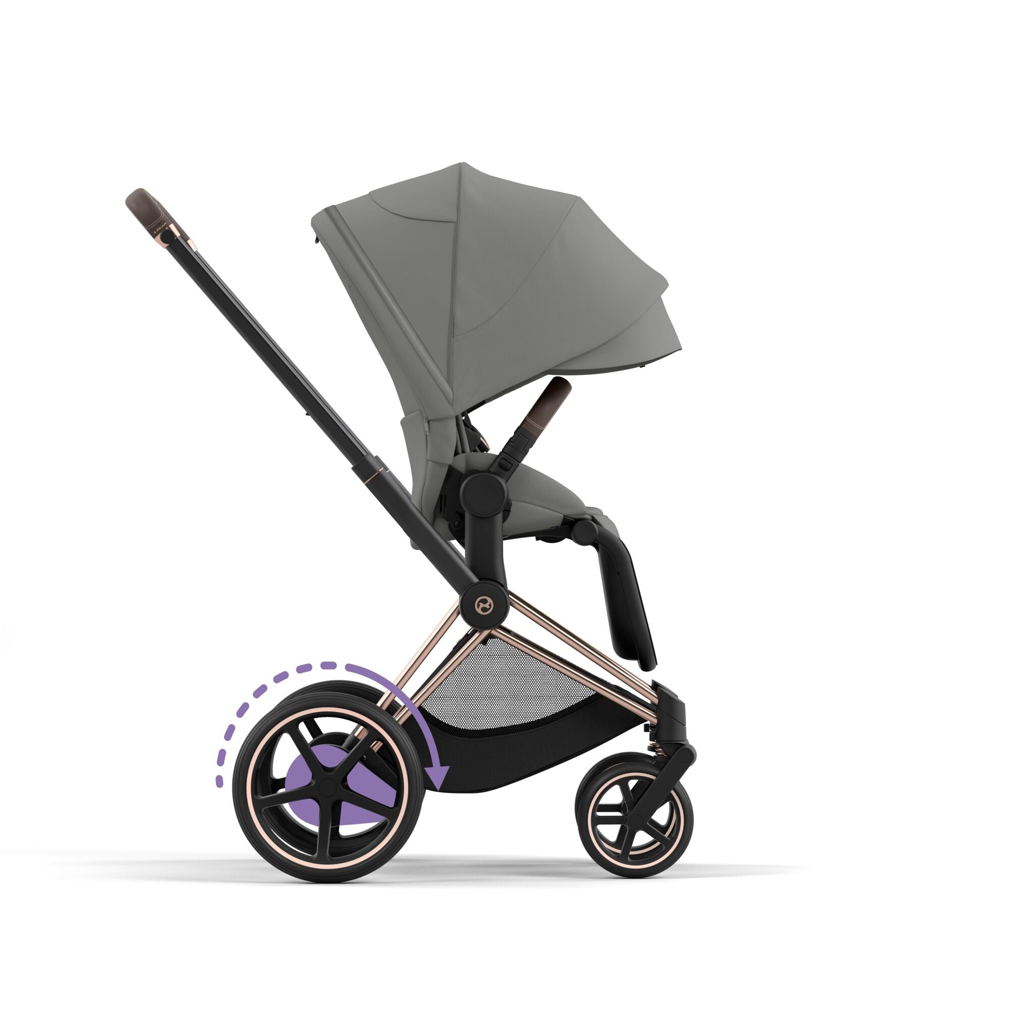 e-Kinderwagen CYBEX e-Priam bei harmony-ambiente.at | e-Priam Mirage Grey