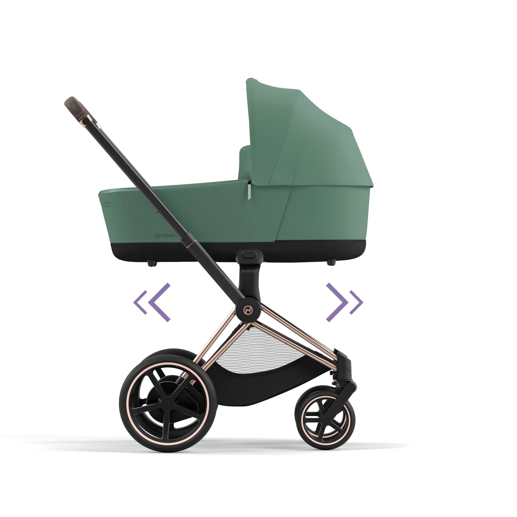 e-Kinderwagen CYBEX e-Priam bei harmony-ambiente.at | CYBEX e-Priam Leaf Green