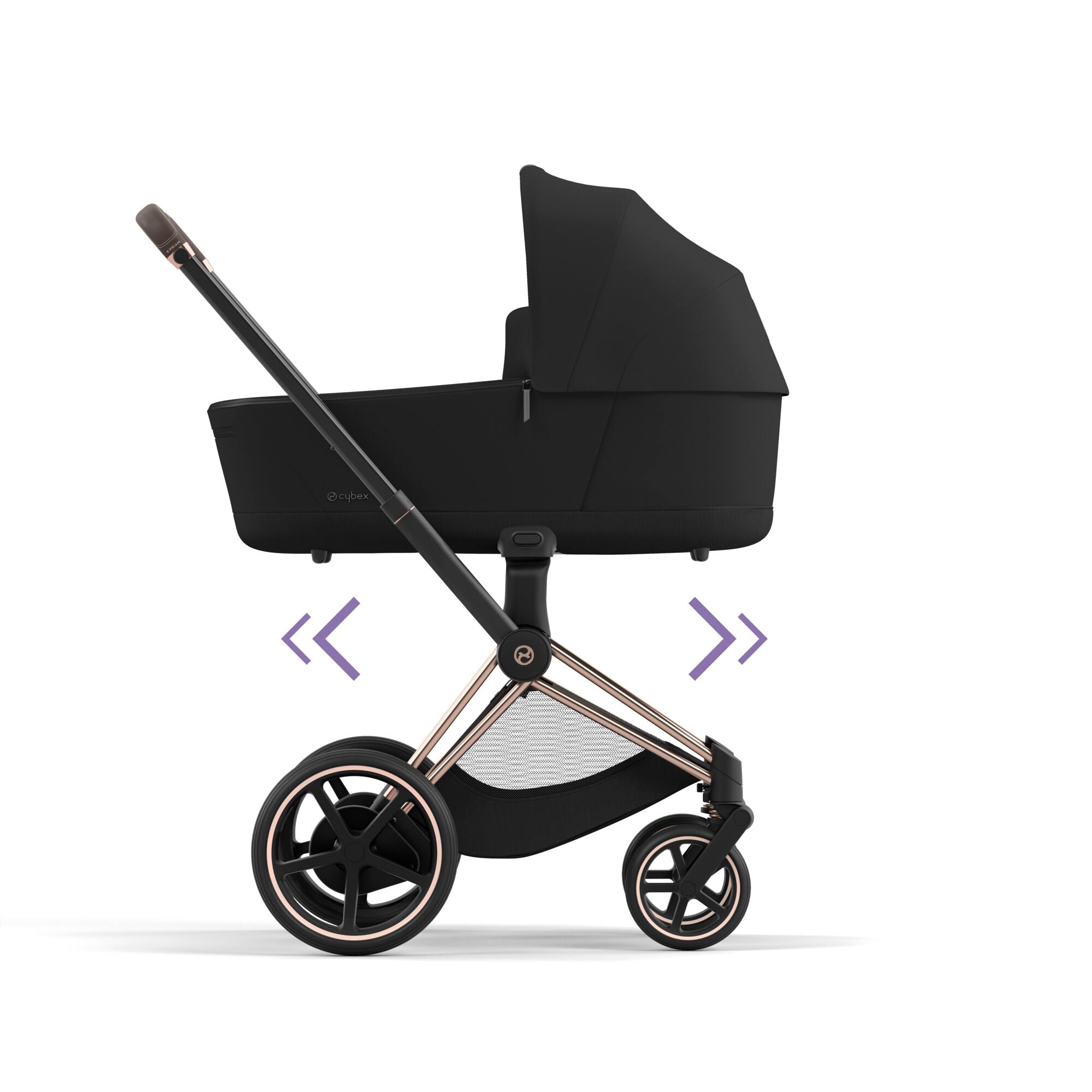 e-Kinderwagen von CYBEX bei harmony-ambiente.at | e-Priam Rosé Gold