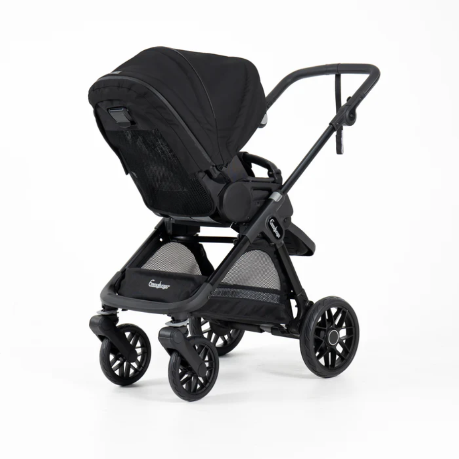 Kinderwagen SENTO FLAT+ Urban Black EMMALJUNGA Sportsitz mit Sonnensegel | Kinderwagen kaufen 1010 Wien