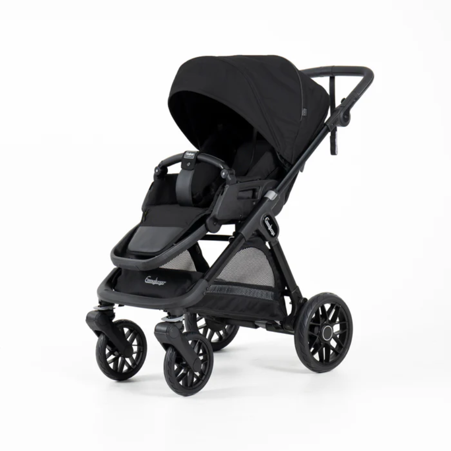 Kinderwagen SENTO FLAT+ Urban Black EMMALJUNGA Sportsitz mit Sonnensegel | Kinderwagen kaufen 1010 Wien