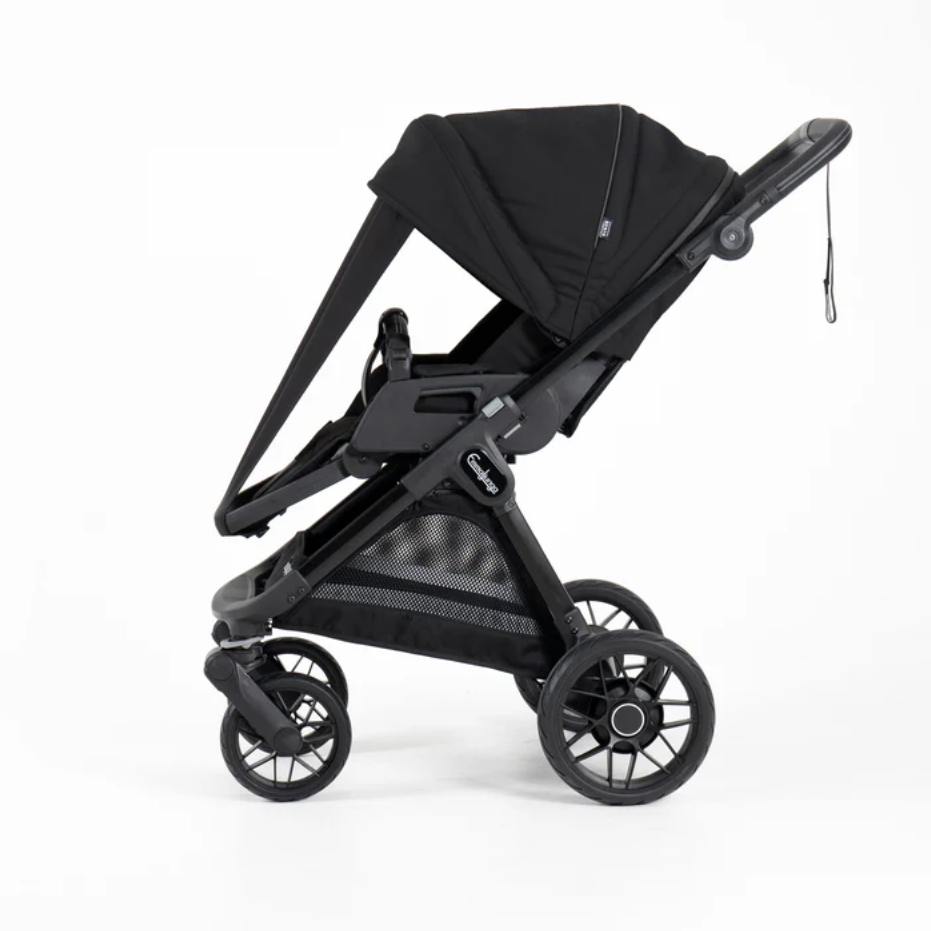 Kinderwagen SENTO FLAT+ Urban Black EMMALJUNGA Sportsitz mit Sonnensegel | Kinderwagen kaufen 1010 Wien