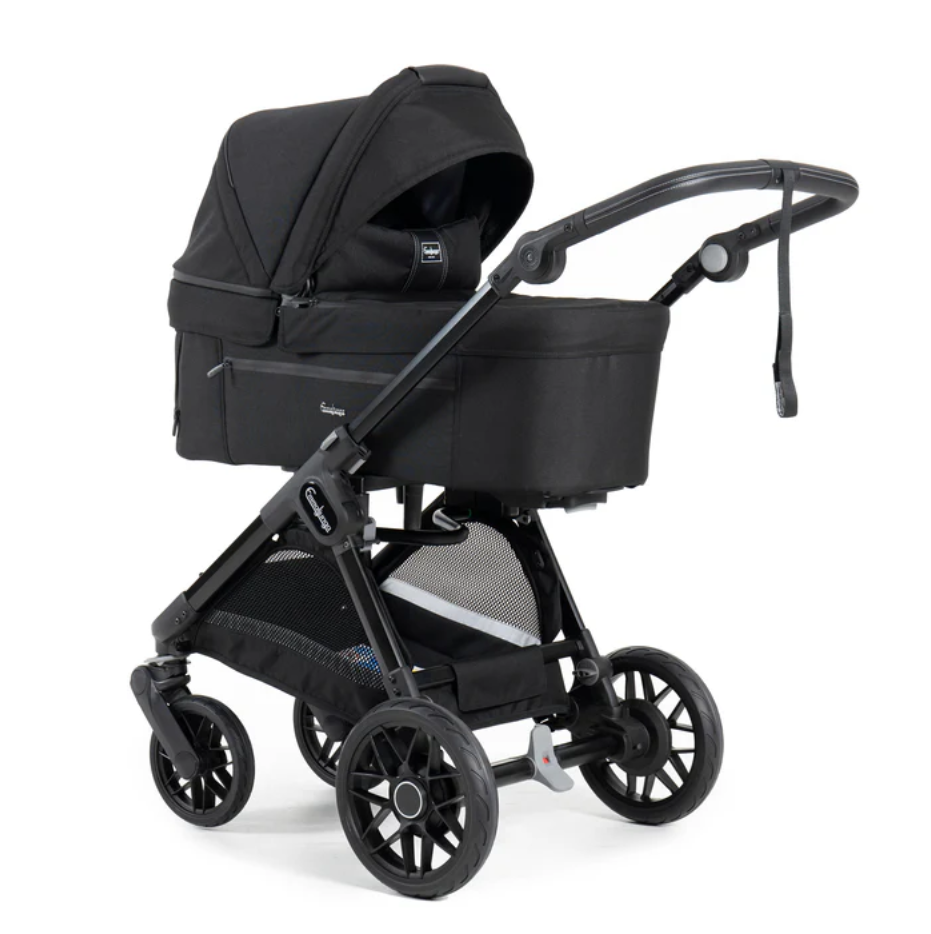 Kinderwagen SENTO FLAT+ Urban Black EMMALJUNGA im Set mit Sportsitz | Kinderwagen kaufen 1010 Wien