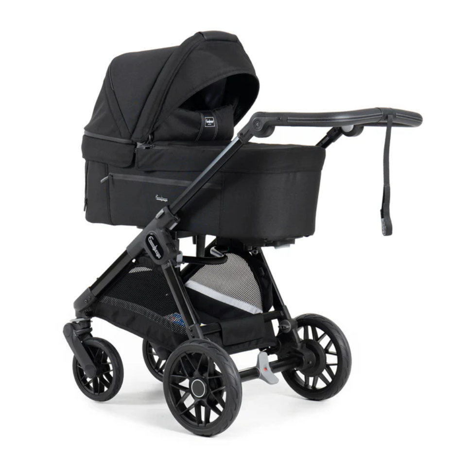 Kinderwagen SENTO FLAT+ Urban Black EMMALJUNGA im Set mit Sportsitz | Kinderwagen kaufen 1010 Wien
