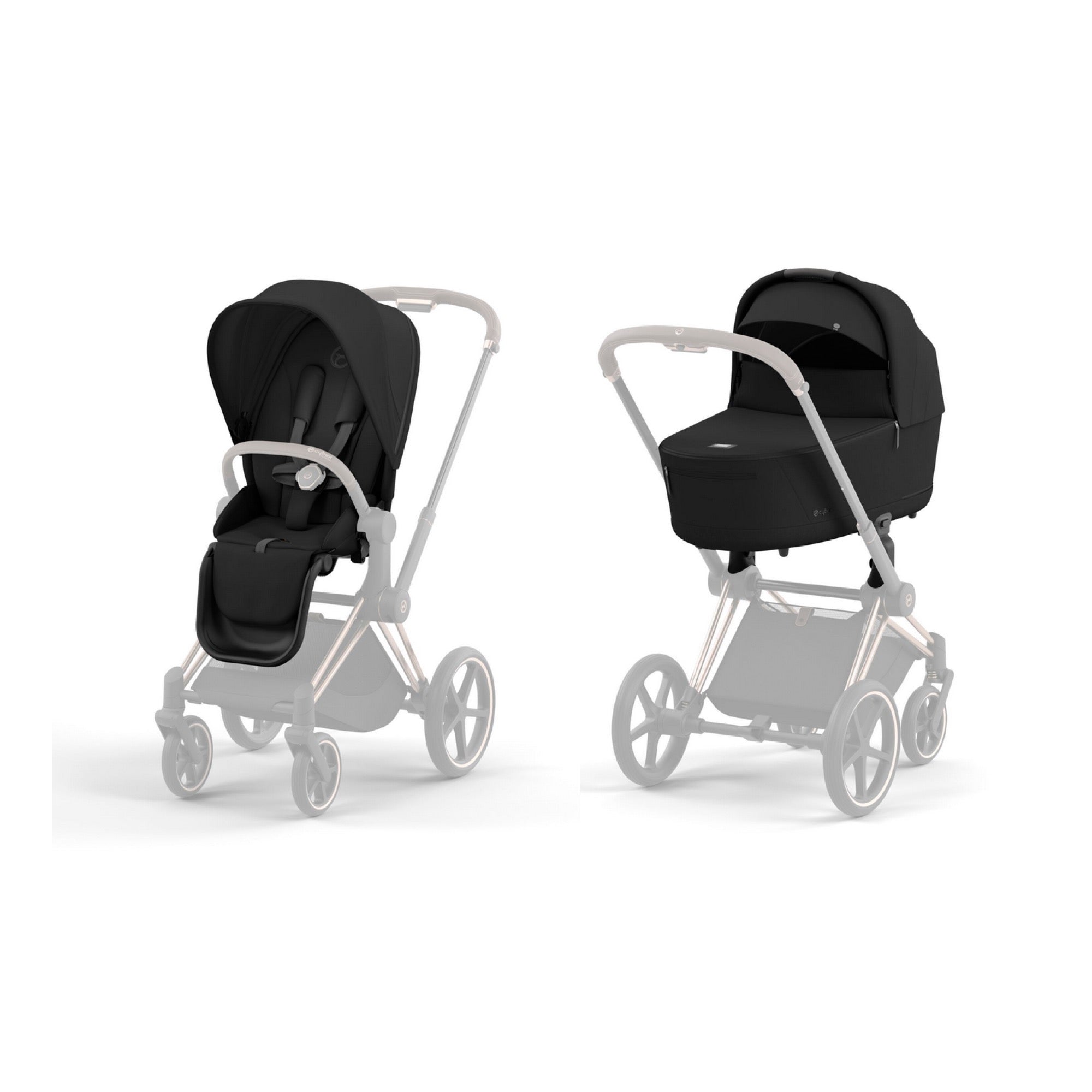 Cybex Kinderwagen PRIAM Chrome Black