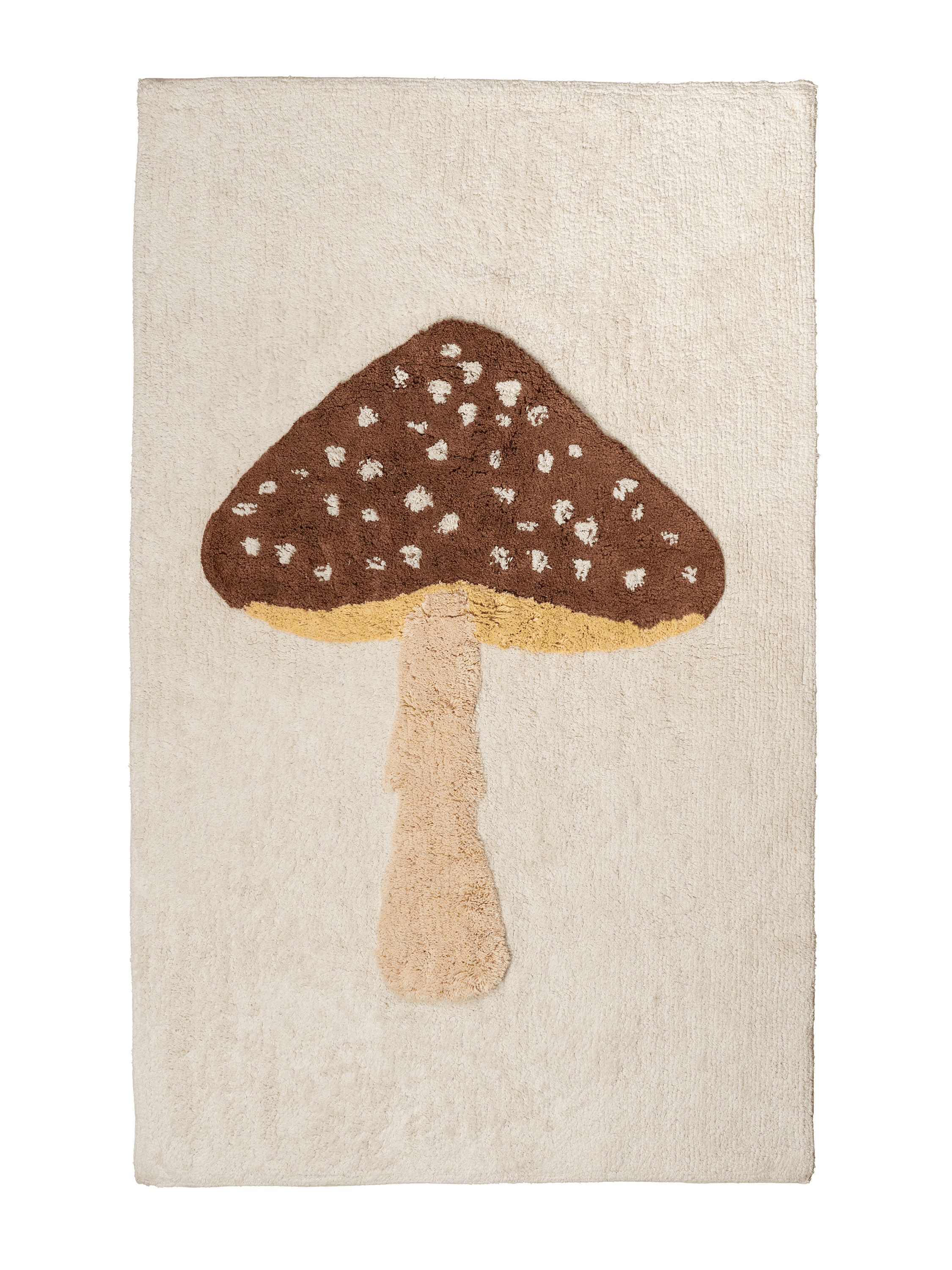 Teppich "Mushroom" aus Baumwolle
