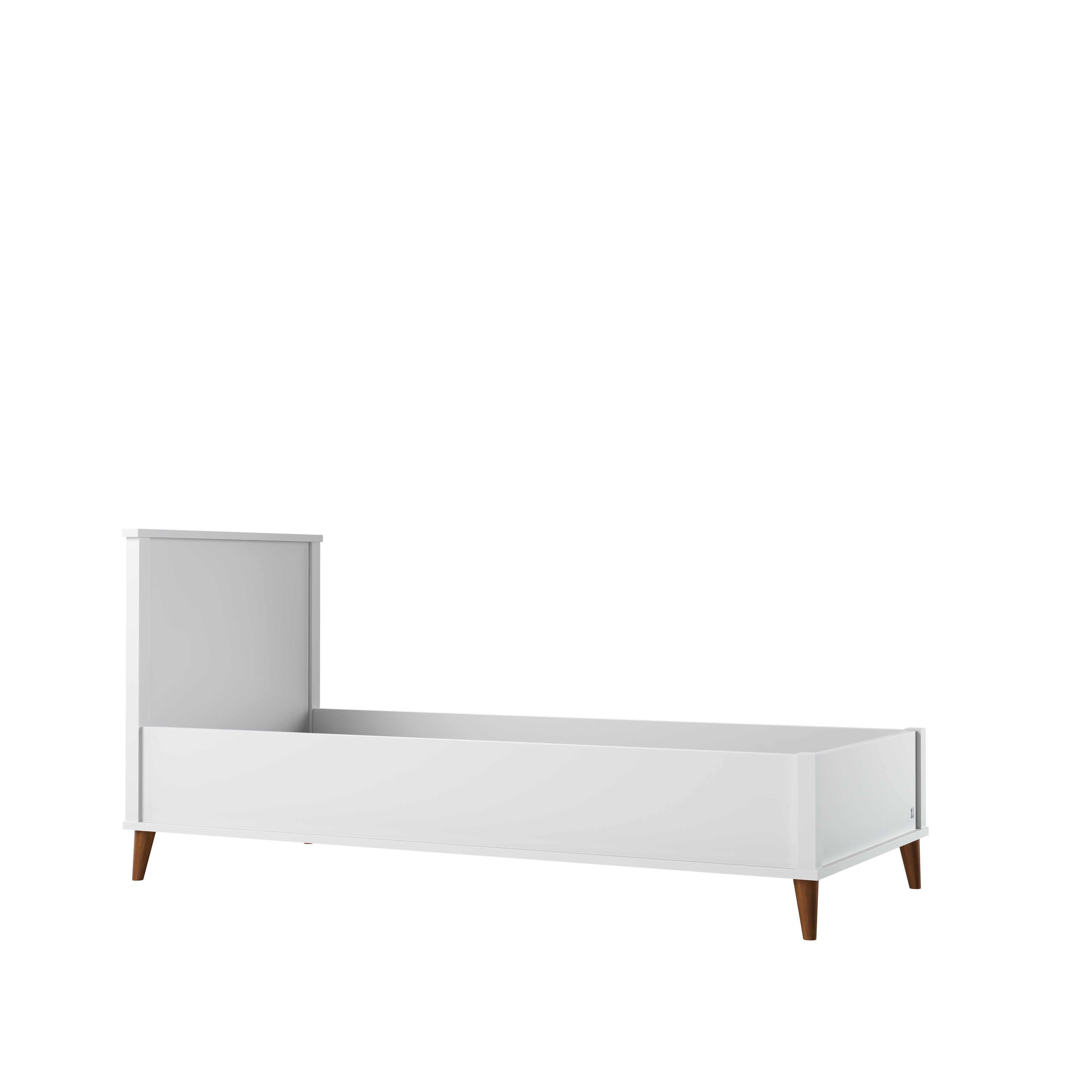 Lui e Lei Kinderbett Nordic weiß 90x200 ohne Matratze