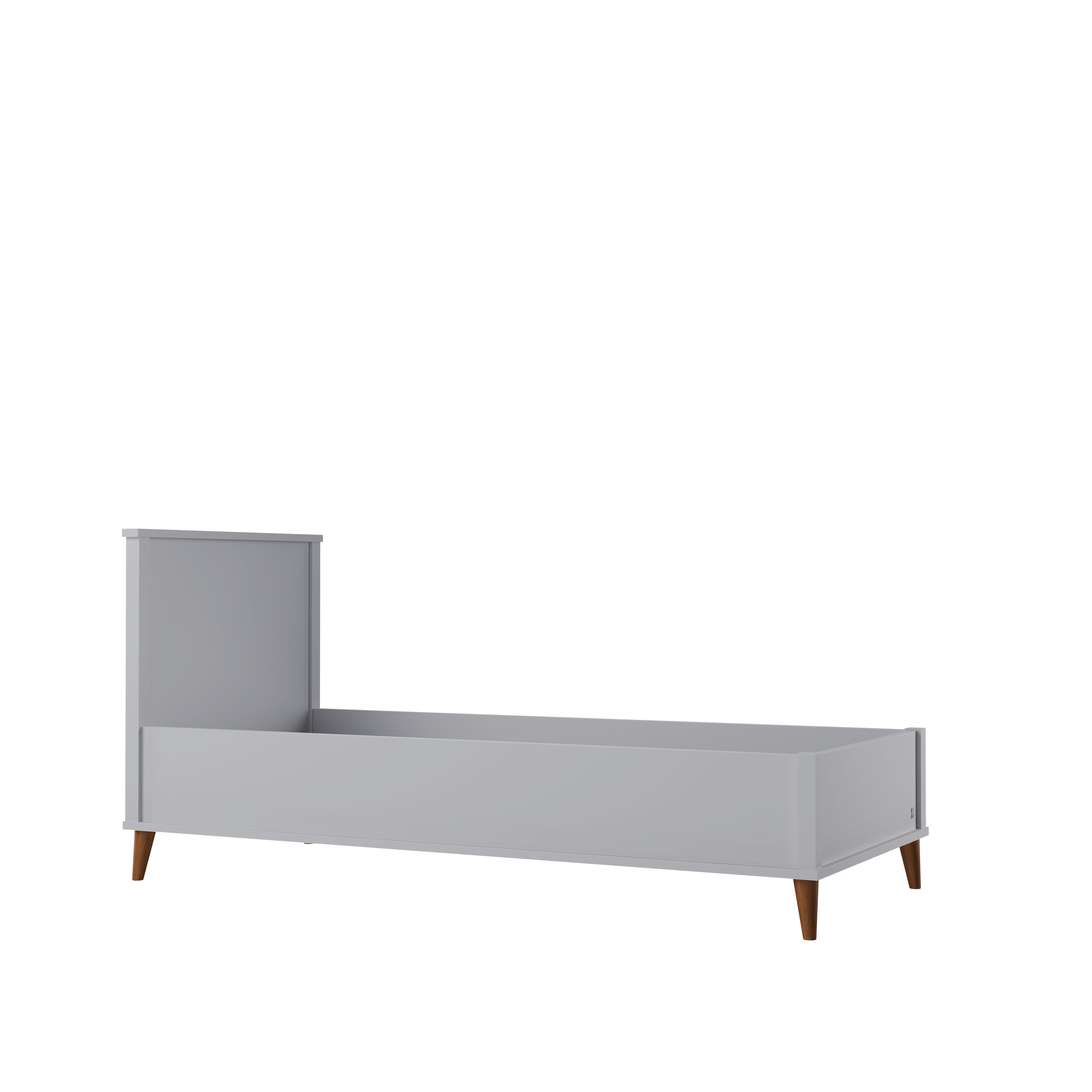 Kinderbett 90x200 NORDIC grau