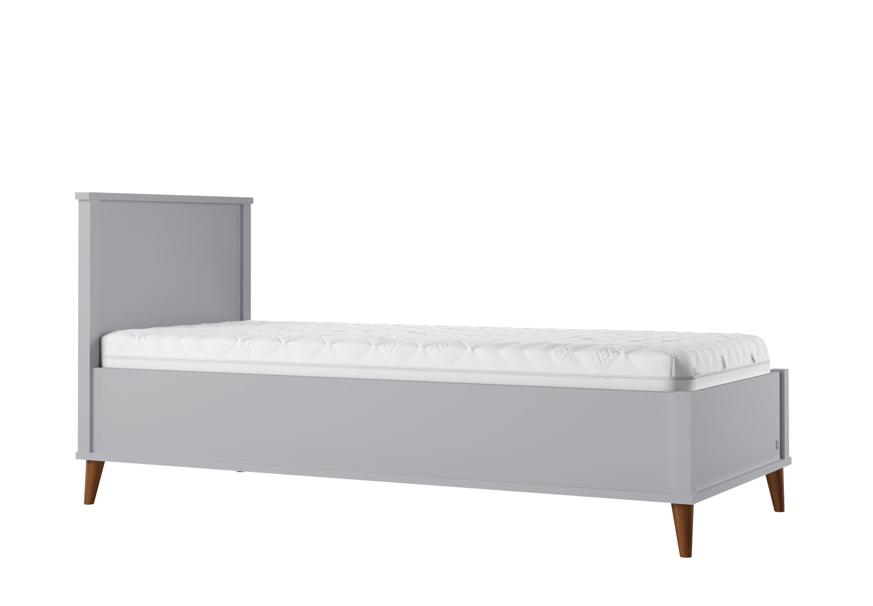 Kinderbett 90x200 NORDIC grau