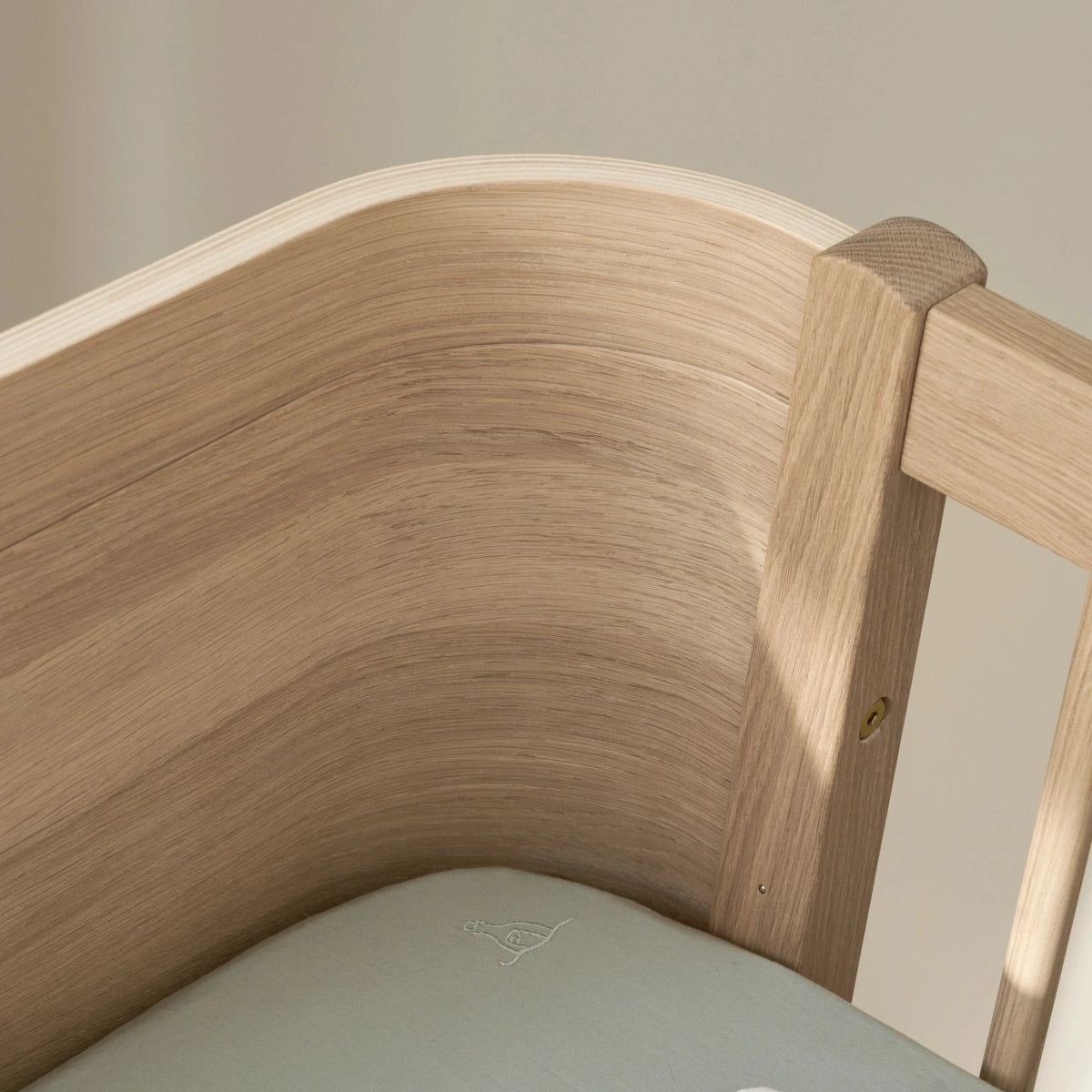 Oliver Furniture Wood Mini+ Babybett EICHE inkl. Umbauset für Juniorbett