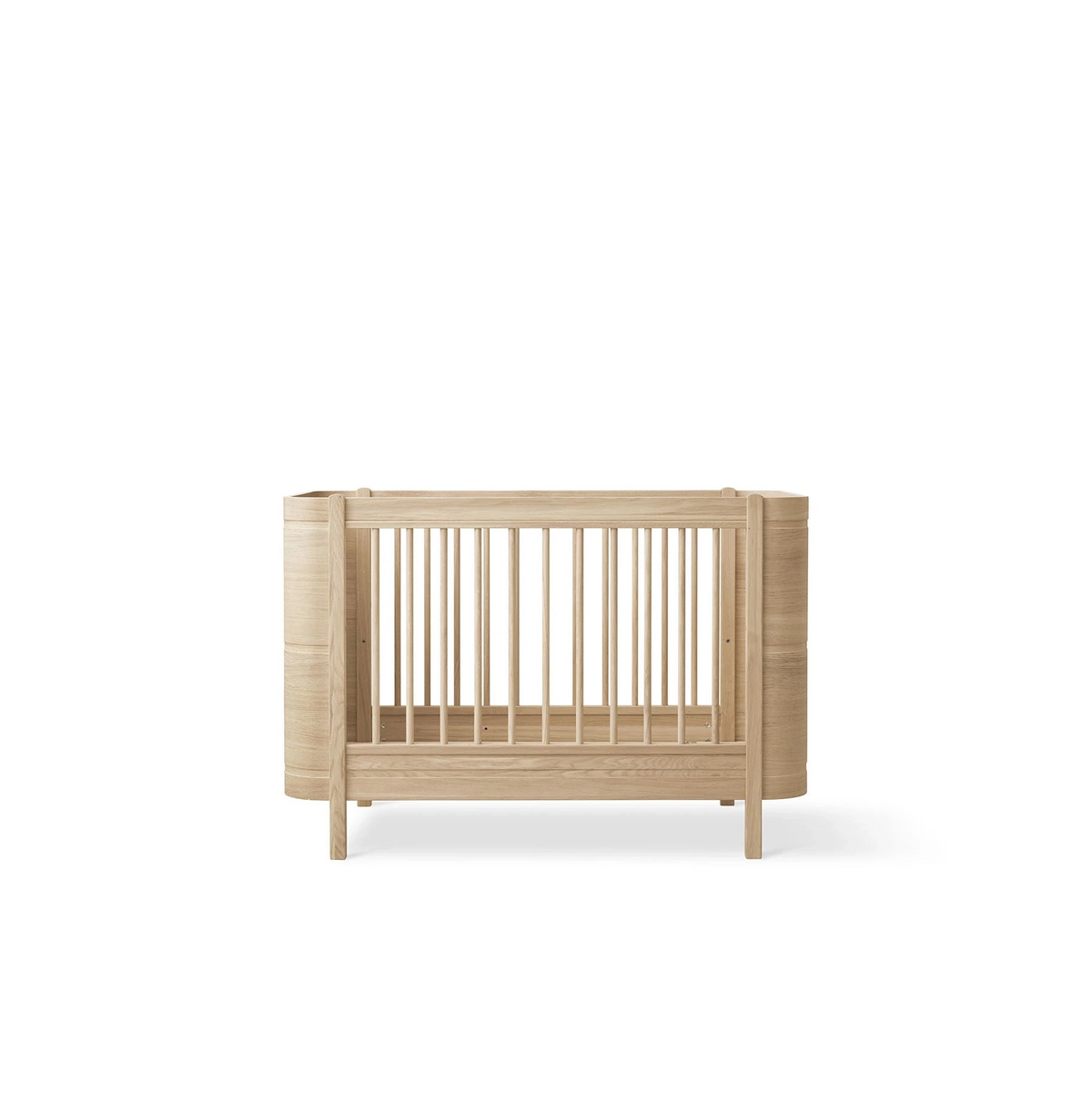 Oliver Furniture Wood Mini+ Babybett EICHE inkl. Umbauset für Juniorbett