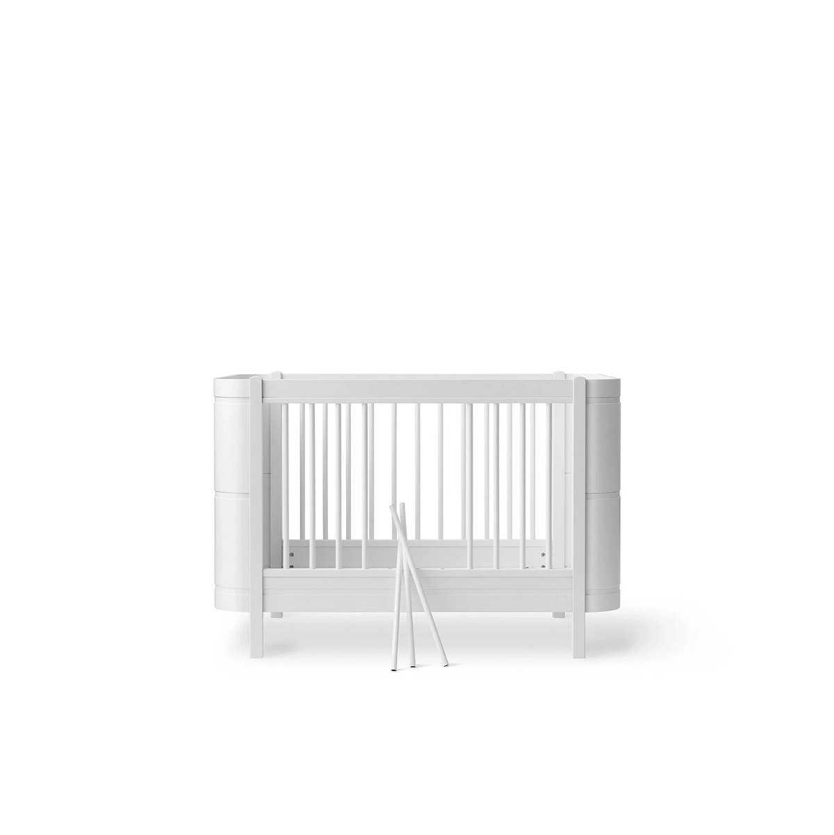 Oliver Furniture Wood Mini+ Babybett WEISS