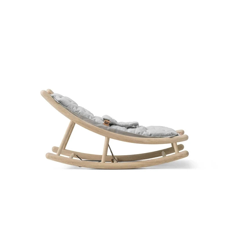 Oliver Furniture Baby- & Kleinkindwippe WOOD in EICHE / GRAU