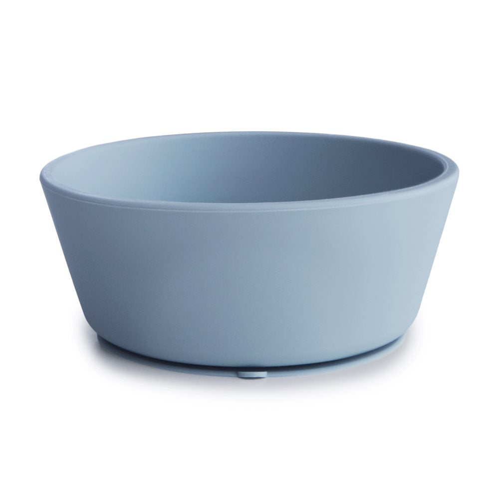Silikon Schüssel mit Saugnapf powder blue