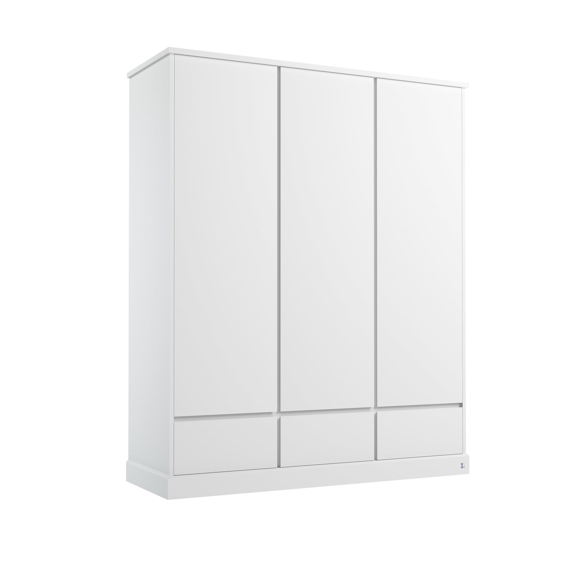 Schrank PRESTIGE 3-türig mit 3 Schubladen