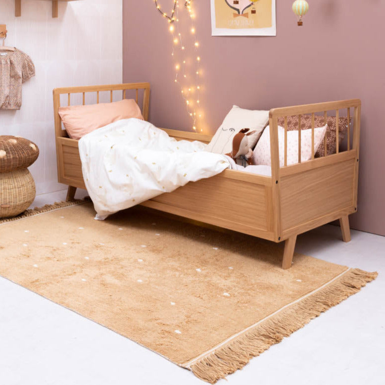 Teppich EMILY Dots beige