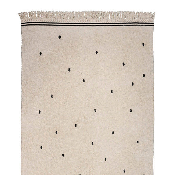 Teppich EMILY Dots cream
