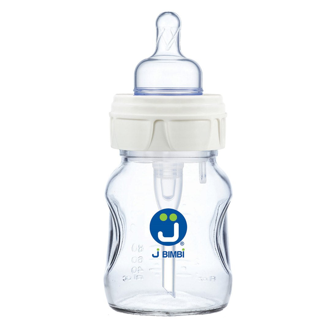 J BIMBI Babyflasche Glas Anti-Kolik