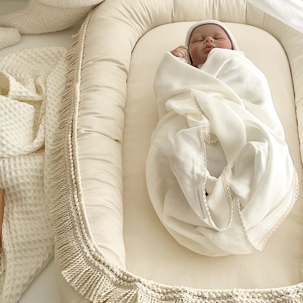 Babynest BOHO TWIST vanille