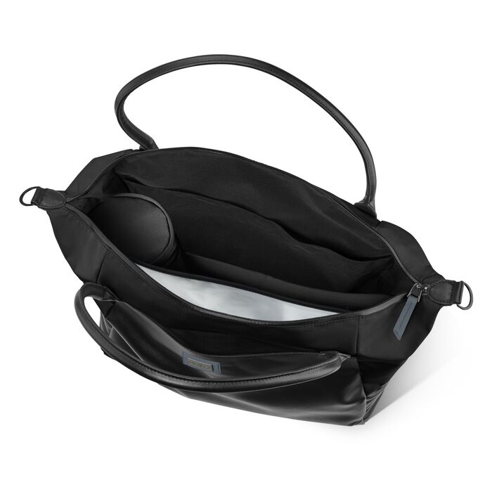 Platinum Shopper Bag deep black