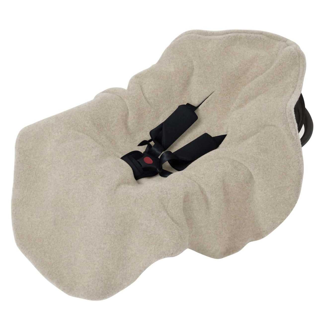 Zaffiro Fußsack Einschlagdecke Schurwolle beige offen