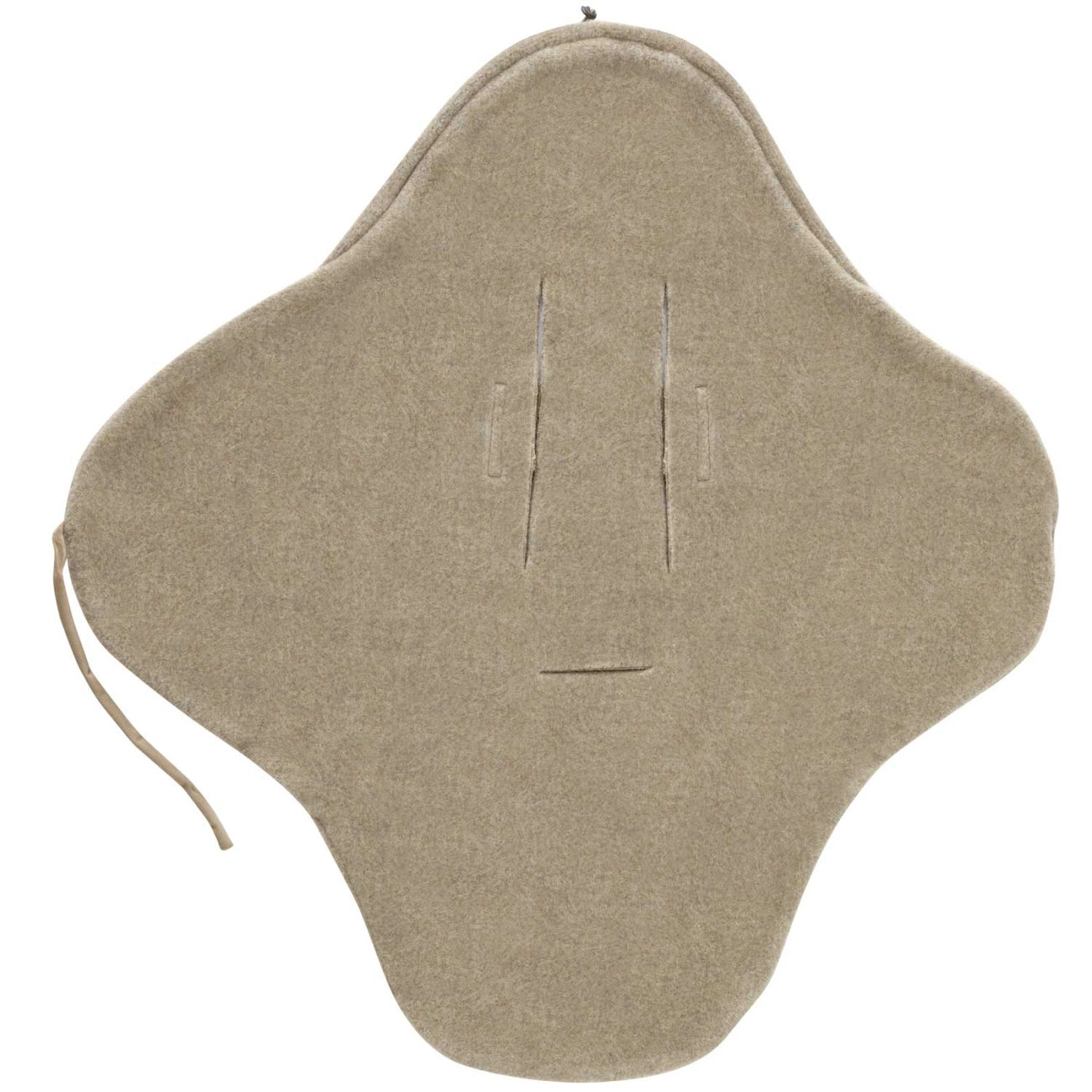 Einschlagdecke aus Schurwolle braun - für Babyschale & Kinderwagen
