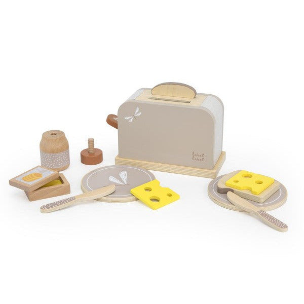 Kinder Toaster aus Holz nougat ab 3 Jahren