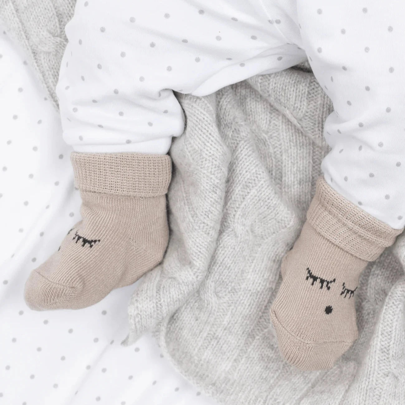 Livly Baby Socken beige