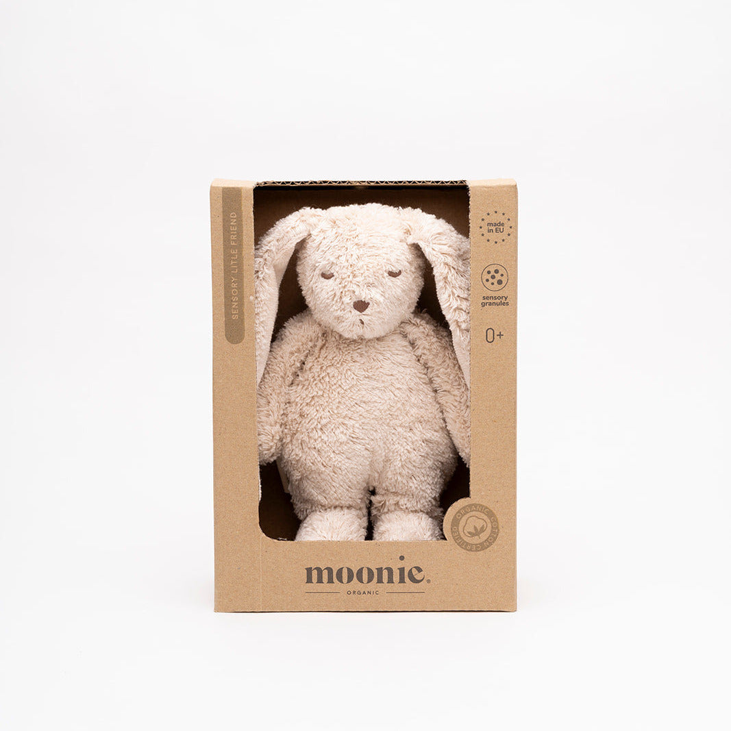 Mini Moonie Hase sand sensorisch in der Box