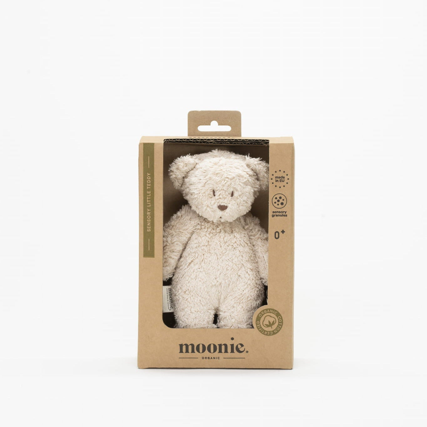 Mini Moonie Bär sand sensorisch in der Box