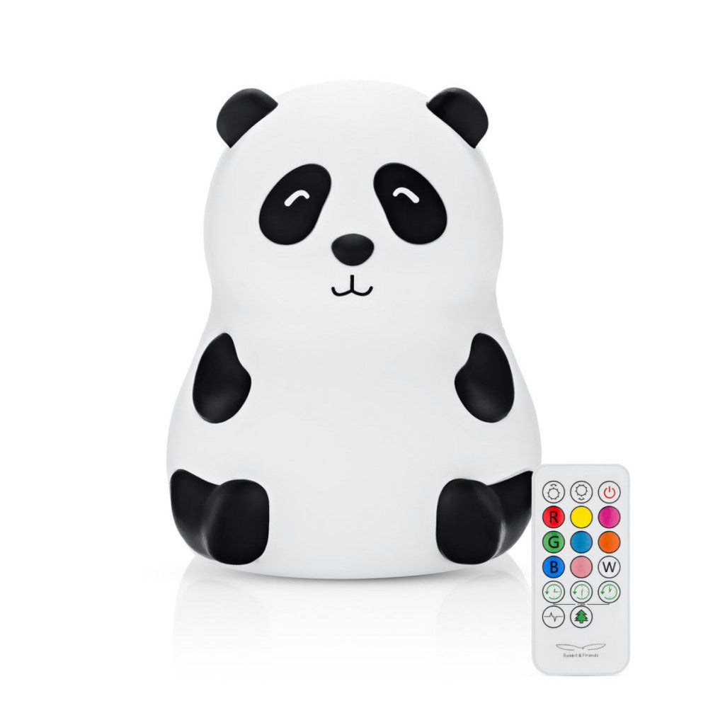 Nahtlicht Pandabär mit Fernbedienung