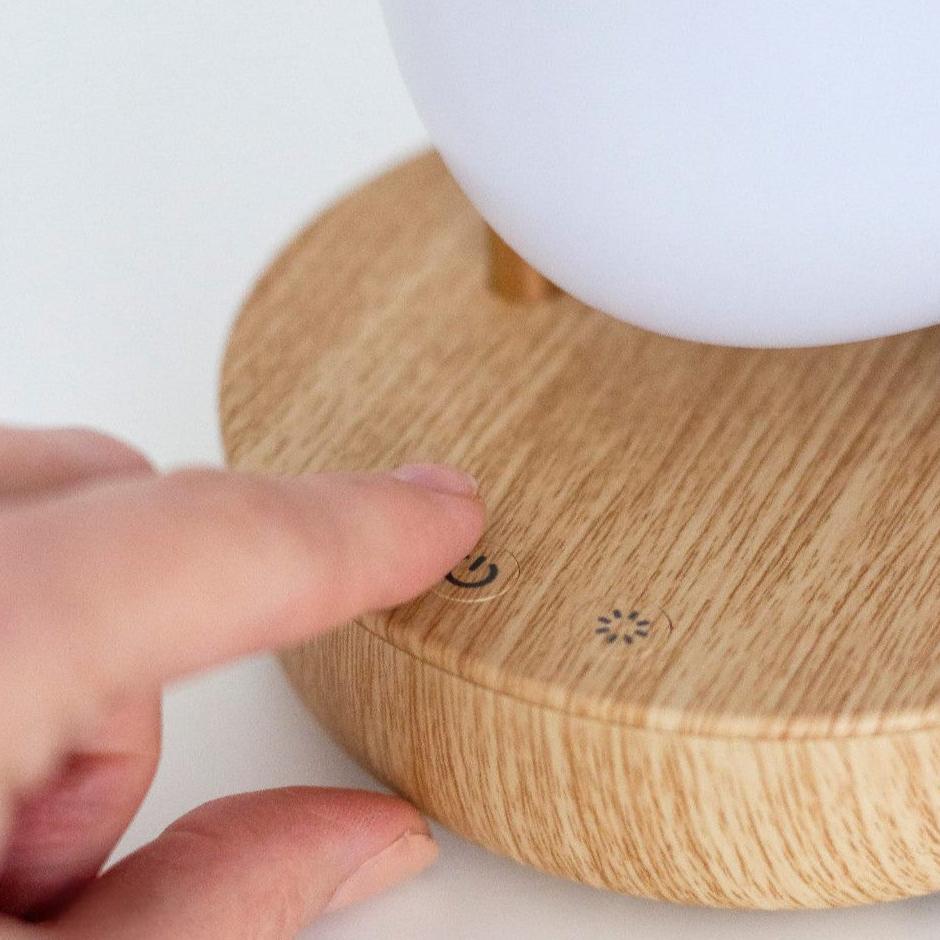 Nachtlicht "Papageitaucher" mit Bluetooth-Lautsprecher