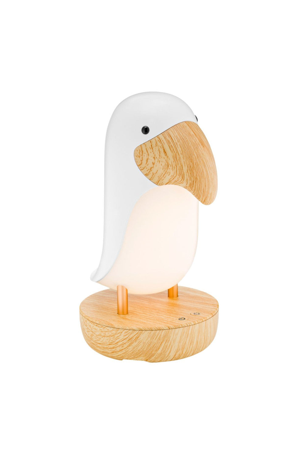 Nachtlicht "Papageitaucher" mit Bluetooth-Lautsprecher