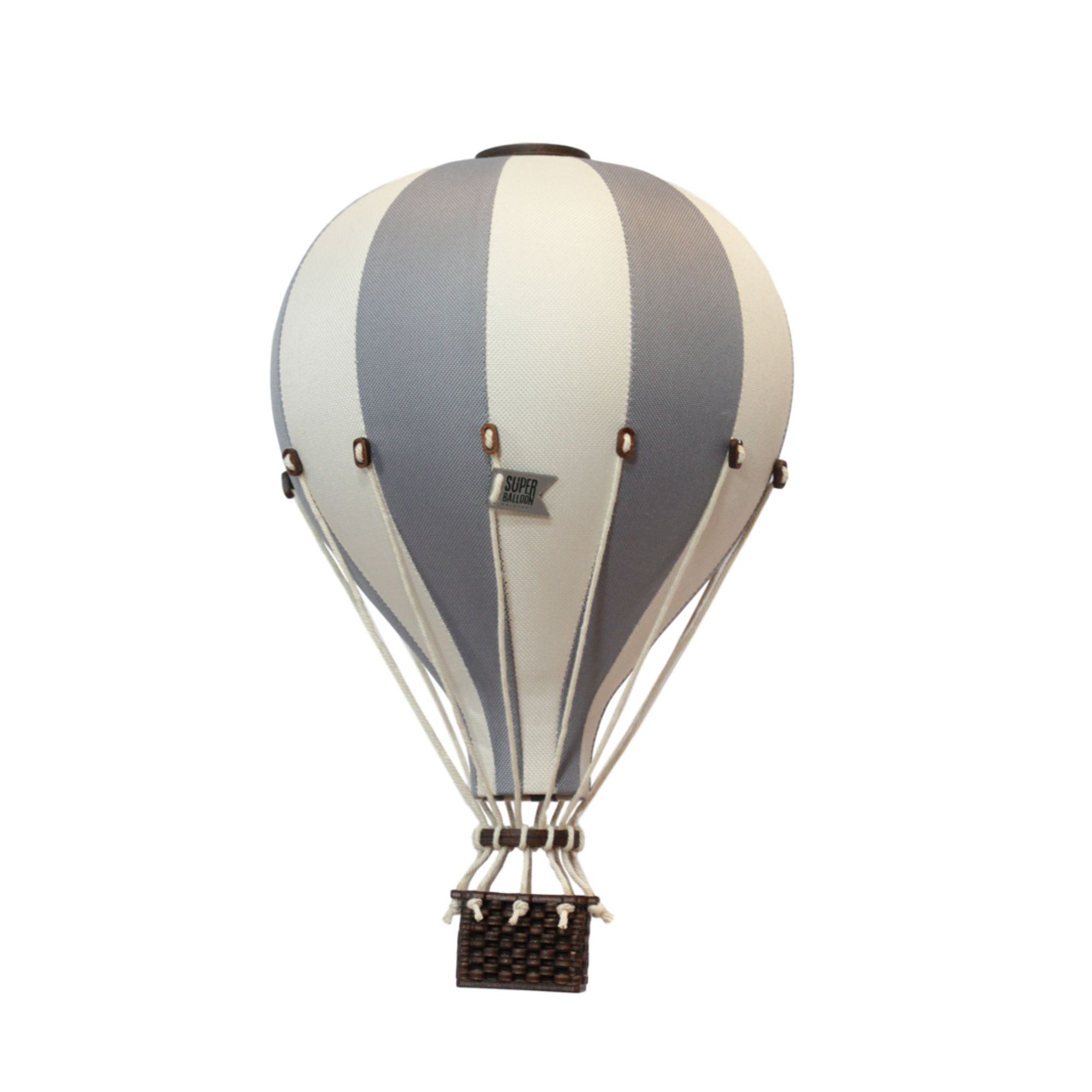 Heißluftballon grau / vanille