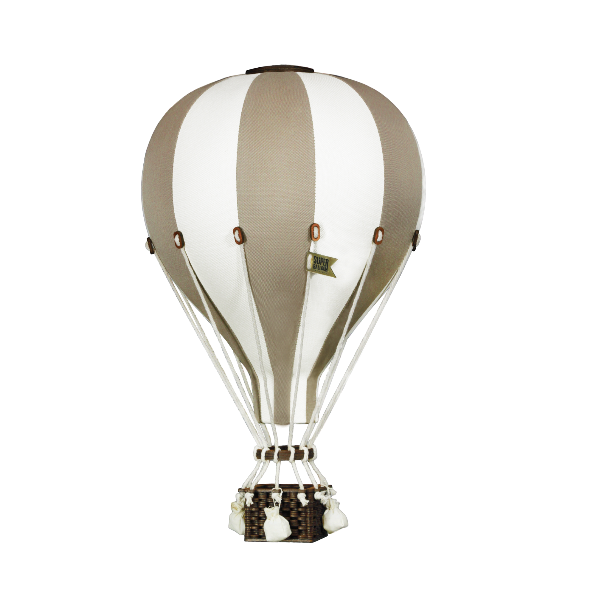 Heißluftballon beige / weiß