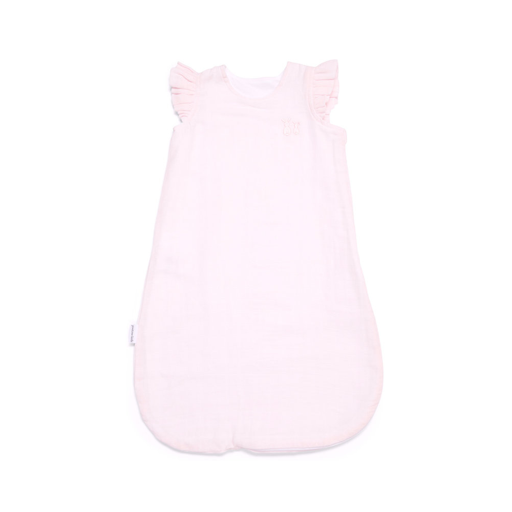 sommerbaby schlafsack Leichter Baby Sommer Schlafsack puderrosa 65 cm – harmony ambiente