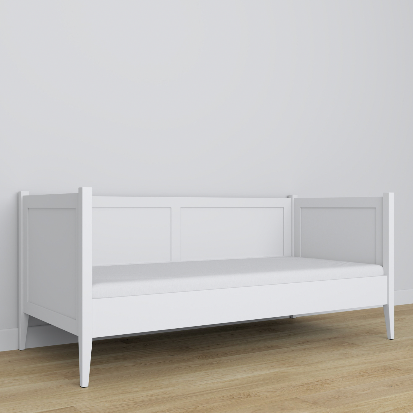 Kinderbett Sofa NORSK weiß