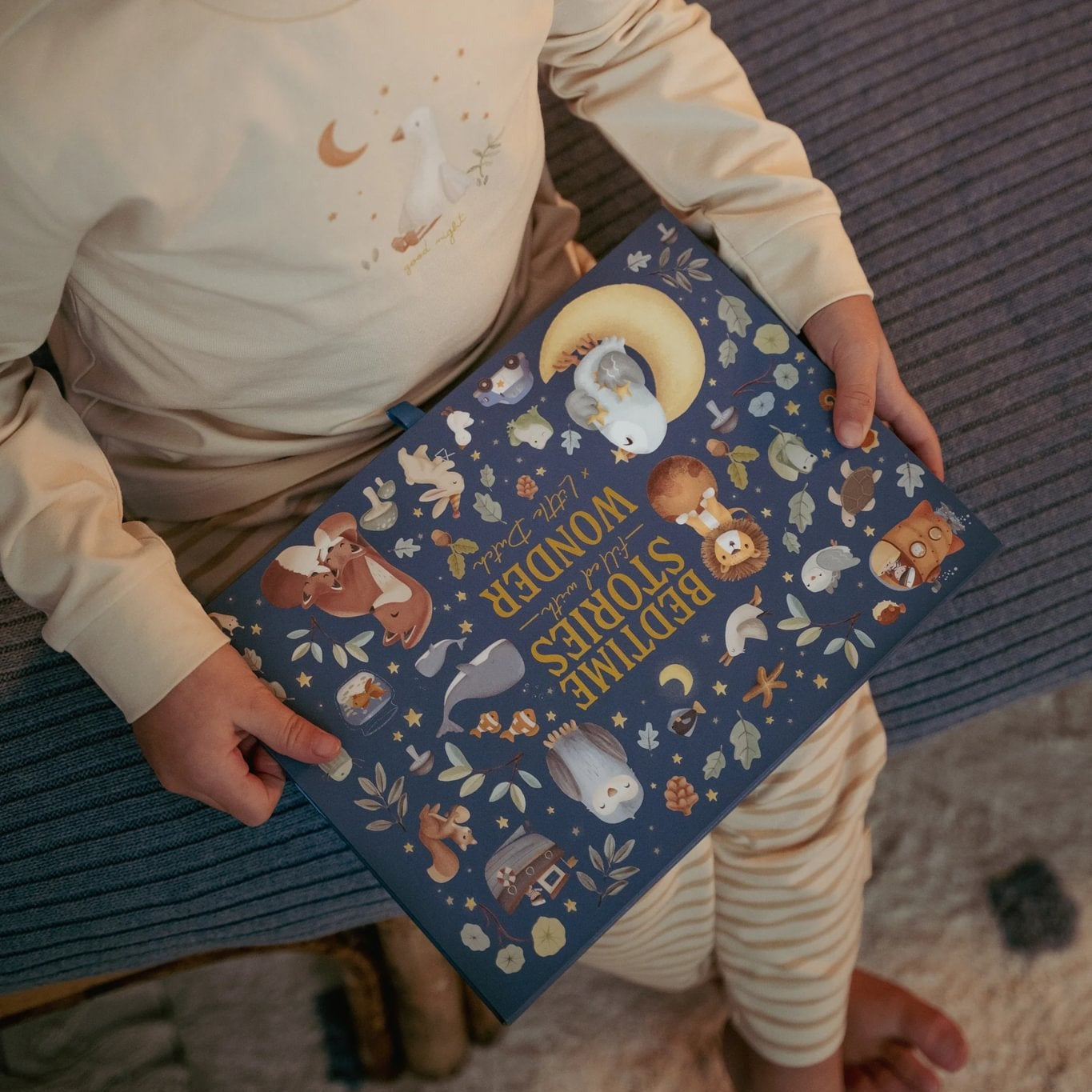 Geschichten Projektor-Taschenlampe blau ab 4 Jahren