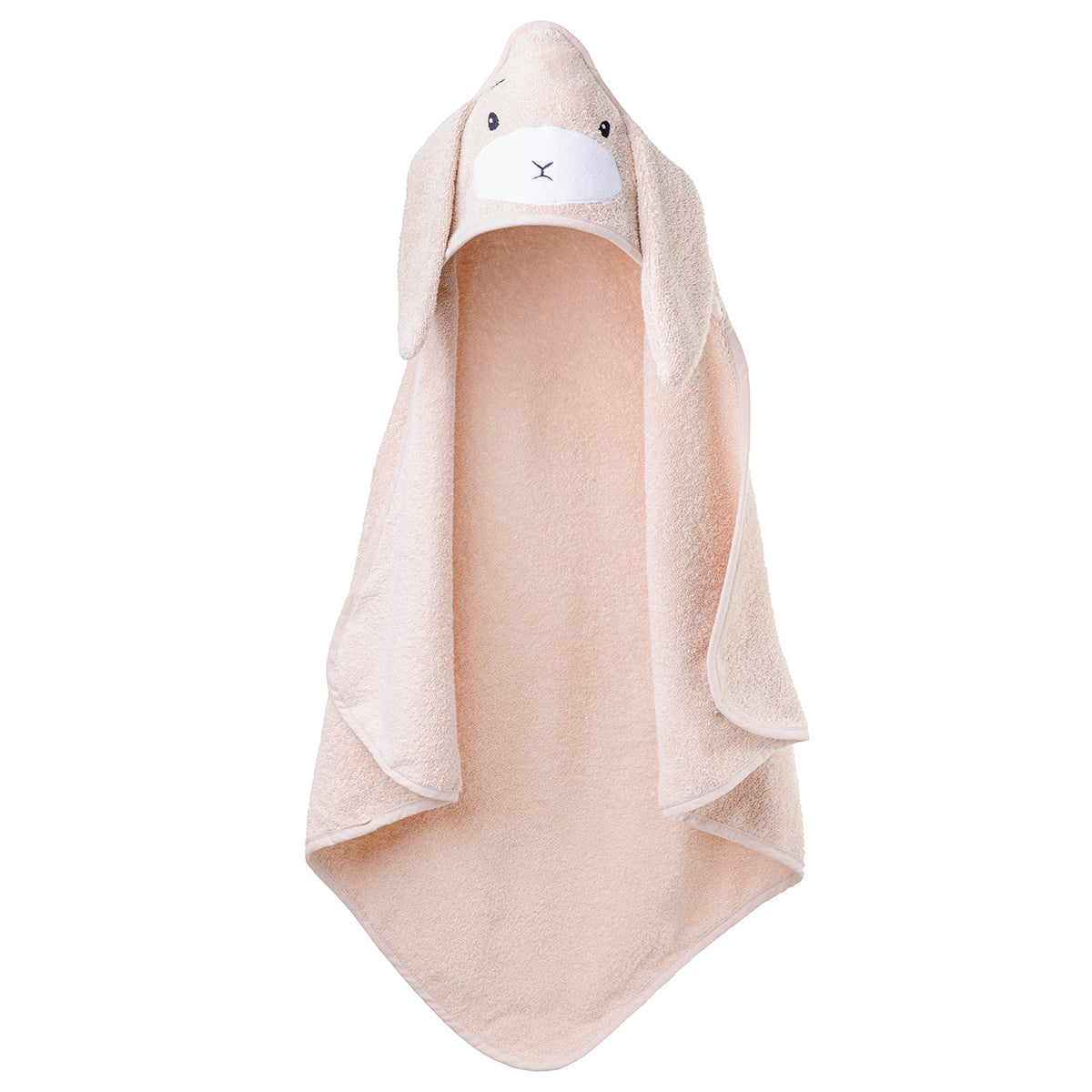 Kapuzenhandtuch Hase beige