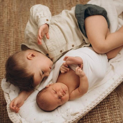 Geflochtener Wickelkorb