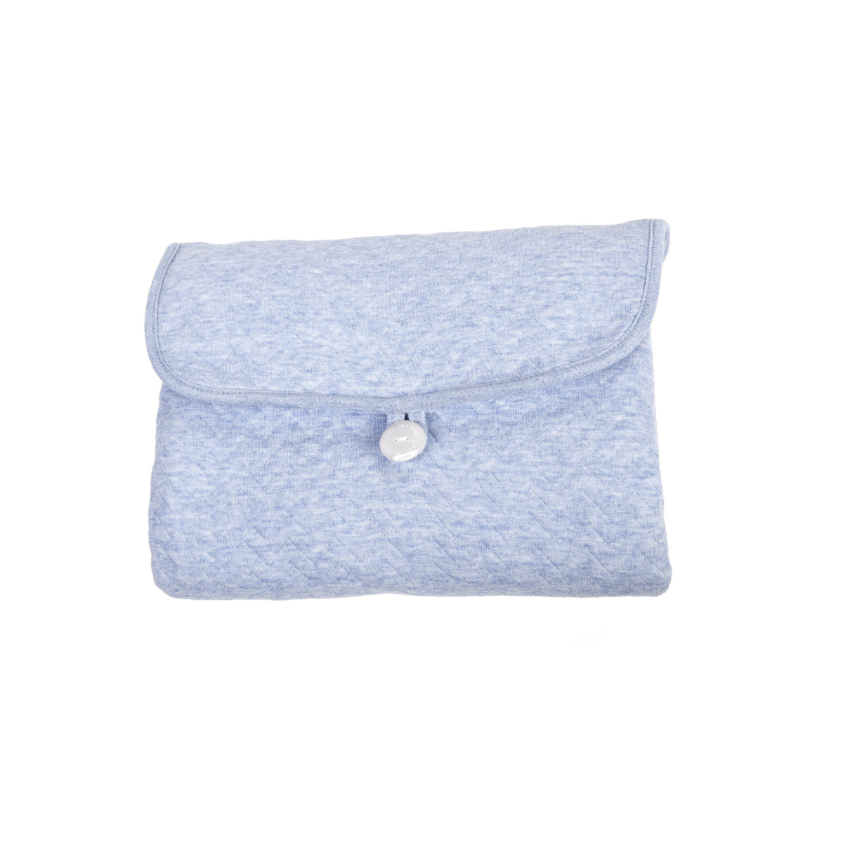 Wickelunterlage Chevron blau von Poetree Kids