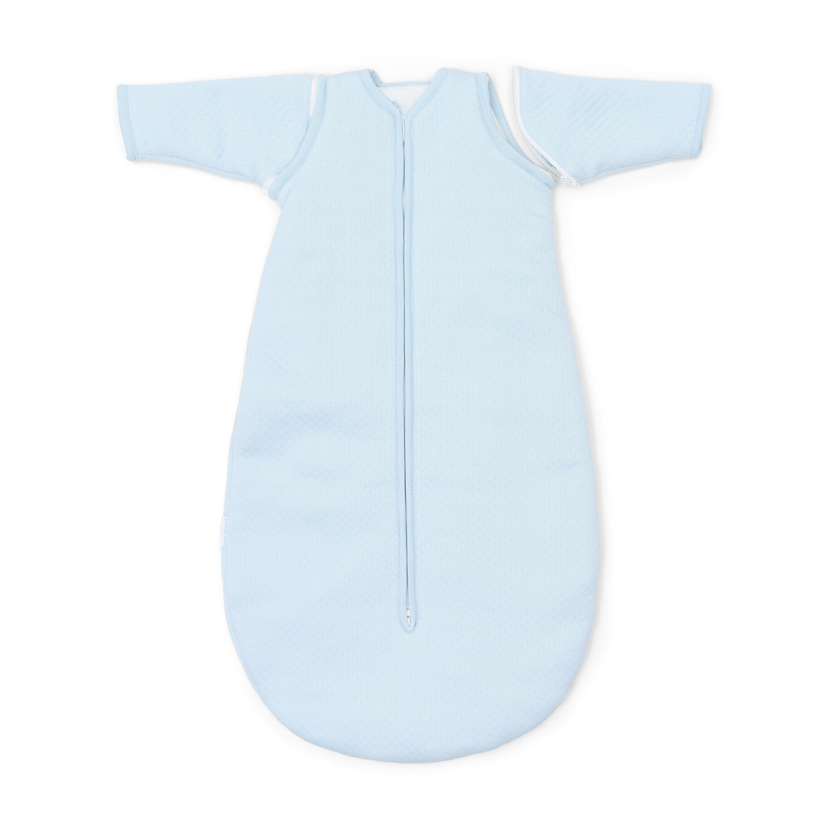 Baby Winterschlafsack blau mit abnehmbaren Ärmeln – harmony ambiente