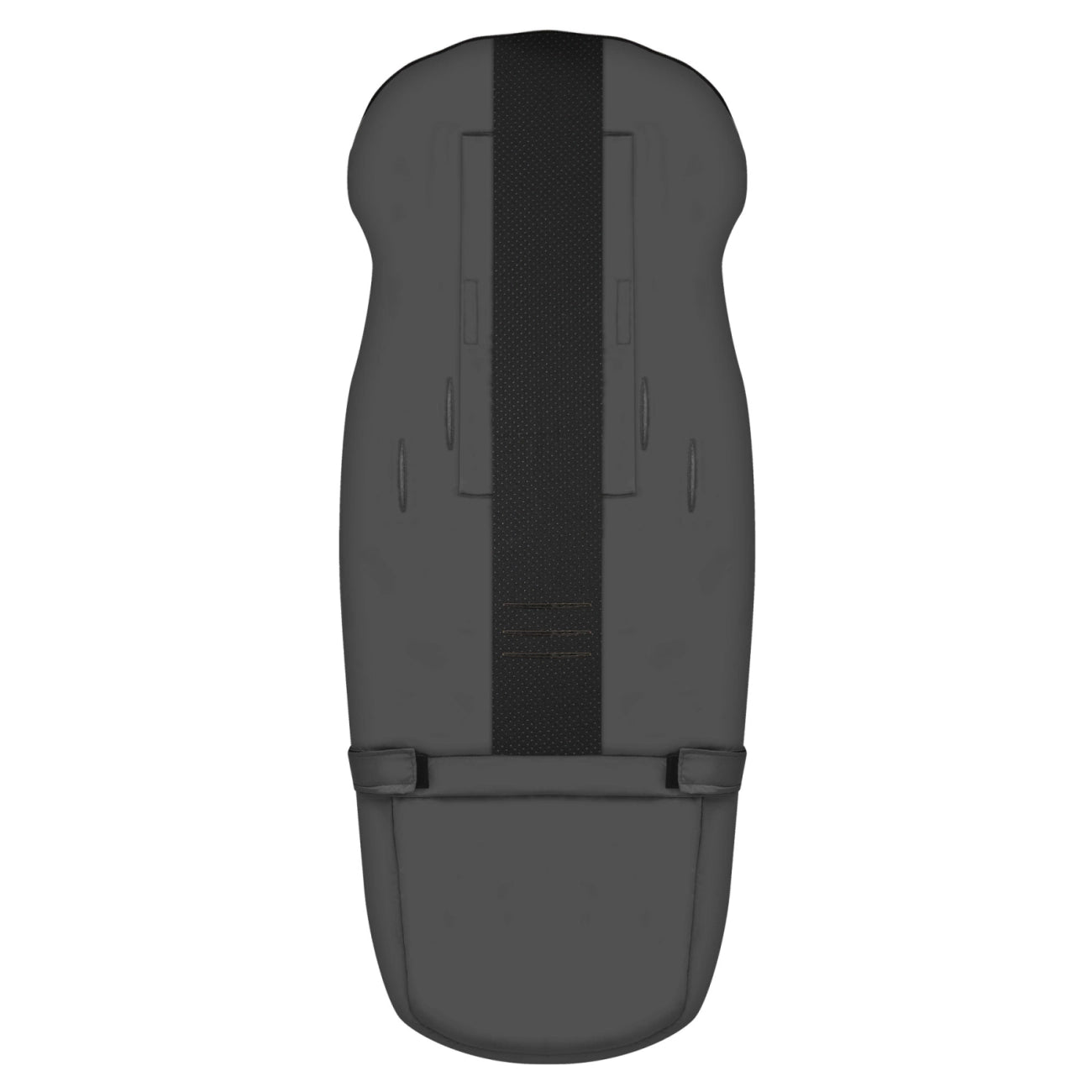 Fußsack GrowUP Aspen anthrazit mit PREMIUM-Schafwolle - mitwachsend