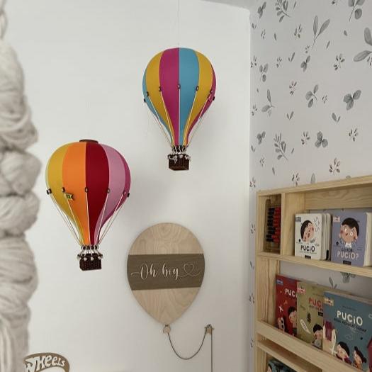 Heißluftballon Rainbow 2